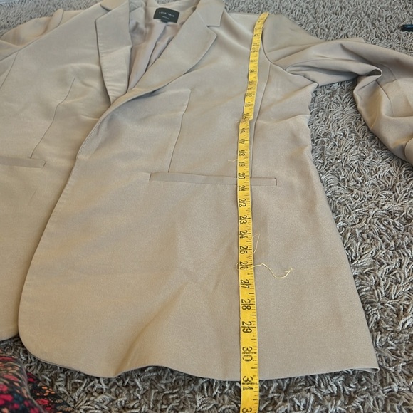 Love Tree beige blazer sz XL - Picture 6 of 7